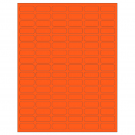 1.25" x 0.5"  Sheet Label