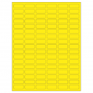 1.25" x 0.5"  Sheet Label
