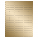 1.25" x 0.5"  Sheet Label