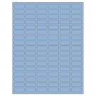 1.25" x 0.5"  Sheet Label