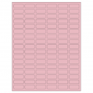 1.25" x 0.5"  Sheet Label