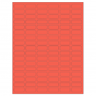1.25" x 0.5"  Sheet Label