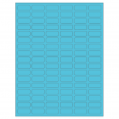 1.25" x 0.5"  Sheet Label