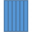 1.18" x 10.6"  Sheet Label