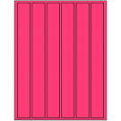 1.18" x 10.6"  Sheet Label