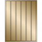 1.18" x 10.6"  Sheet Label