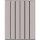 1.18" x 10.6"  Sheet Label