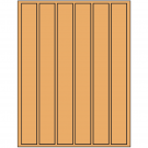 1.18" x 10.6"  Sheet Label