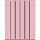 1.18" x 10.6"  Sheet Label