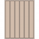 1.18" x 10.6"  Sheet Label