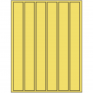 1.18" x 10.6"  Sheet Label