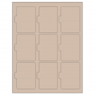 2.5135" x 3.2152"  Sheet Label