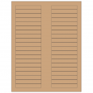 3.125" x 0.5"  Sheet Label