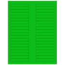 3.125" x 0.5"  Sheet Label