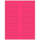 3.125" x 0.5"  Sheet Label