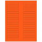 3.125" x 0.5"  Sheet Label