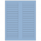 3.125" x 0.5"  Sheet Label