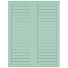 3.125" x 0.5"  Sheet Label