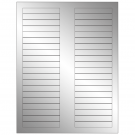 3.125" x 0.5"  Sheet Label