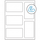 2.7656" x 4.7656"  Sheet Label