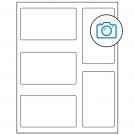 2.7656" x 4.7656"  Sheet Label