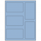 2.7656" x 4.7656"  Sheet Label