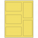 2.7656" x 4.7656"  Sheet Label