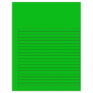 7.625" x 0.375"  Sheet Label