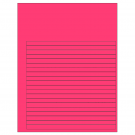 7.625" x 0.375"  Sheet Label