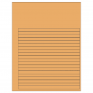 7.625" x 0.375"  Sheet Label