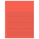 7.625" x 0.375"  Sheet Label