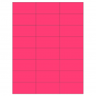 2.83" x 1.375"  Sheet Label