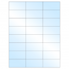 2.83" x 1.375"  Sheet Label