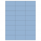 2.83" x 1.375"  Sheet Label