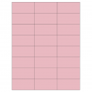 2.83" x 1.375"  Sheet Label