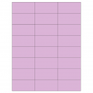 2.83" x 1.375"  Sheet Label