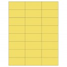 2.83" x 1.375"  Sheet Label