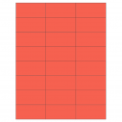 2.83" x 1.375"  Sheet Label