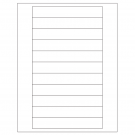 6" x 0.946"  Sheet Label