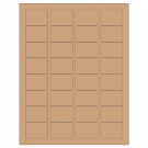 1.75" x 1.25"  Sheet Label