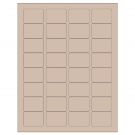 1.75" x 1.25"  Sheet Label