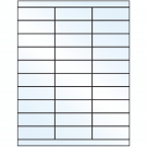 2.83" x 1"  Sheet Label