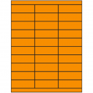 2.83" x 1"  Sheet Label