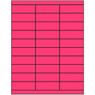 2.83" x 1"  Sheet Label