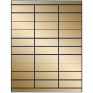 2.83" x 1"  Sheet Label