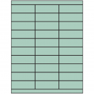 2.83" x 1"  Sheet Label
