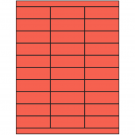2.83" x 1"  Sheet Label