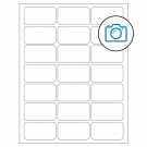 2.512" x 1.378"  Sheet Label