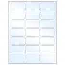 2.512" x 1.378"  Sheet Label