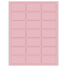 2.512" x 1.378"  Sheet Label